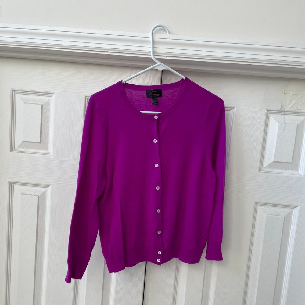 J. CREW Cashmere Cardigan